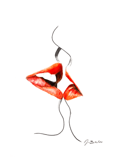 The Kiss.